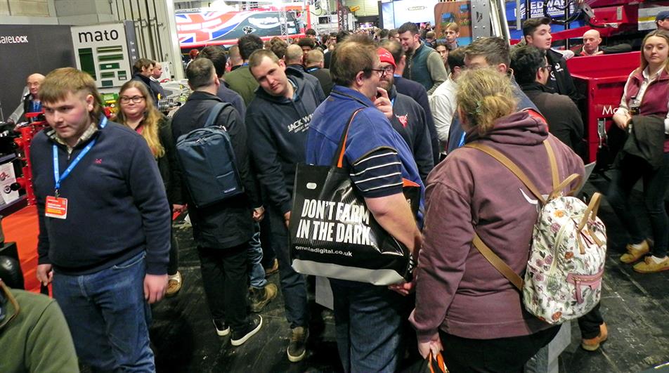 Packed hall at LAMMA 2026